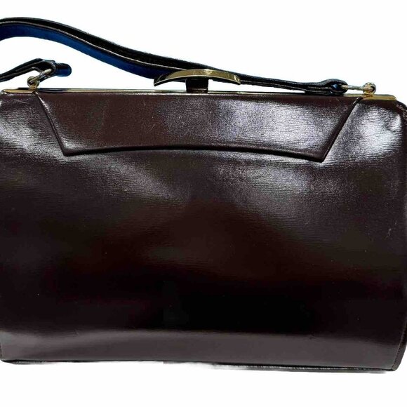 VTG James Florsheim London for Woodward and Lothrop Brown Leather Tailored Purse - Picture 2 of 15